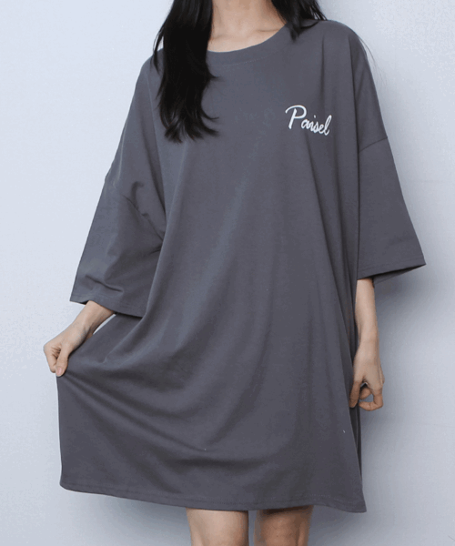 (뱃살순삭/1+1할인) 페이즐리 오버핏 반팔 티셔츠 남녀공용 커플티